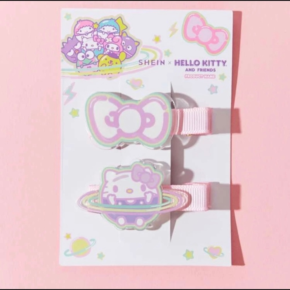 NEW Sanrio Hello Kitty Hair Clips - Picture 2 of 3